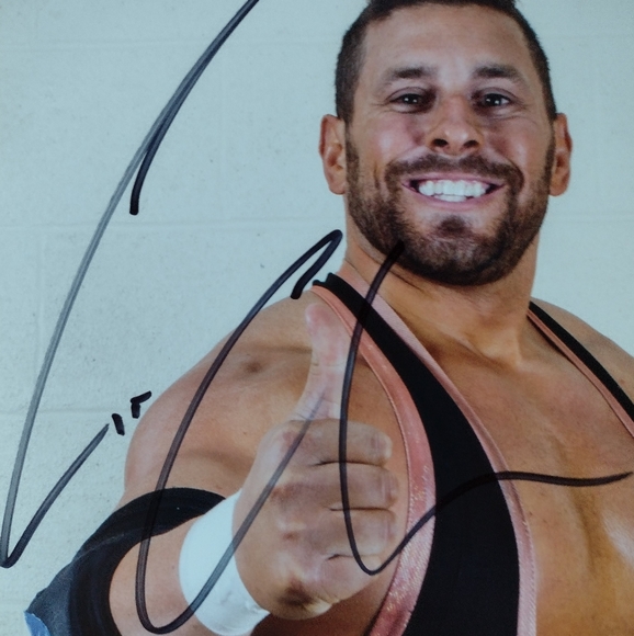 Colt Cabana Autograph 8x10 Signed - Pro Wrestling Tees Certified Authentic - Picture 2 of 3